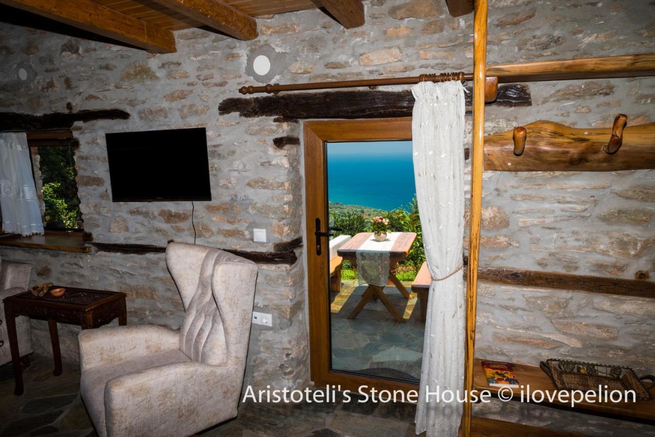 Aristoteli'S Stone House Makrirrákhi Extérieur photo