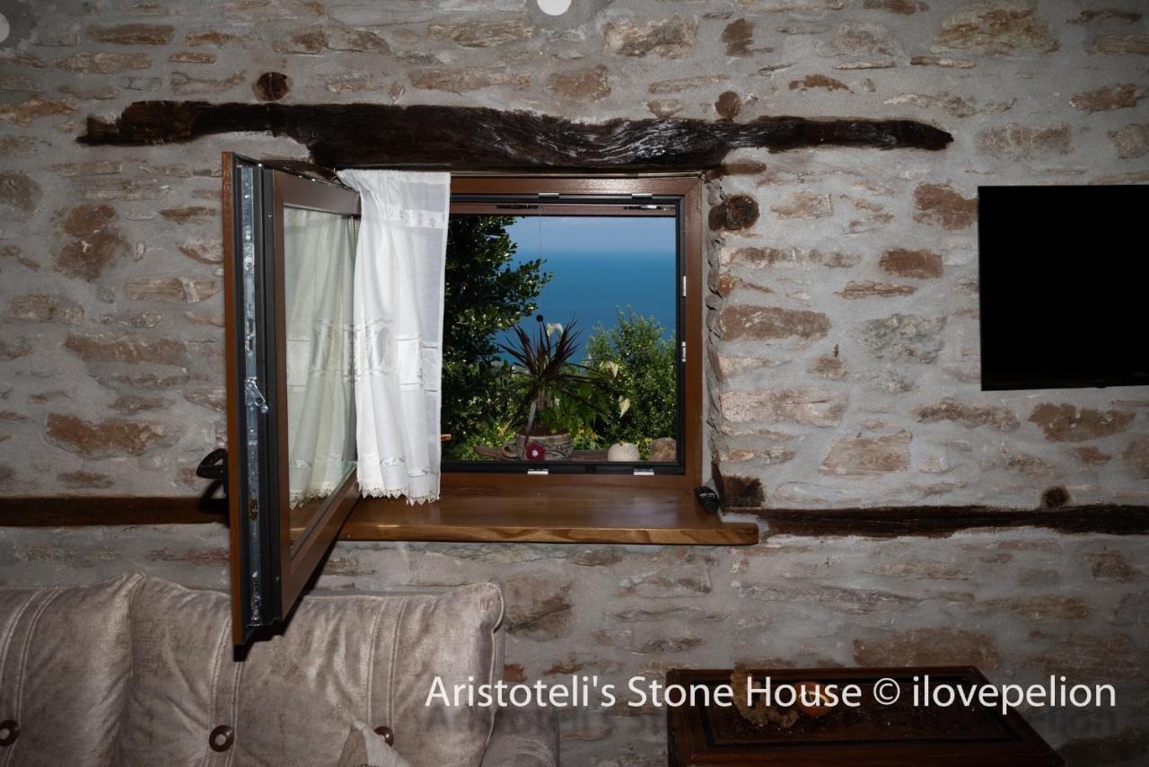 Aristoteli'S Stone House Makrirrákhi Extérieur photo
