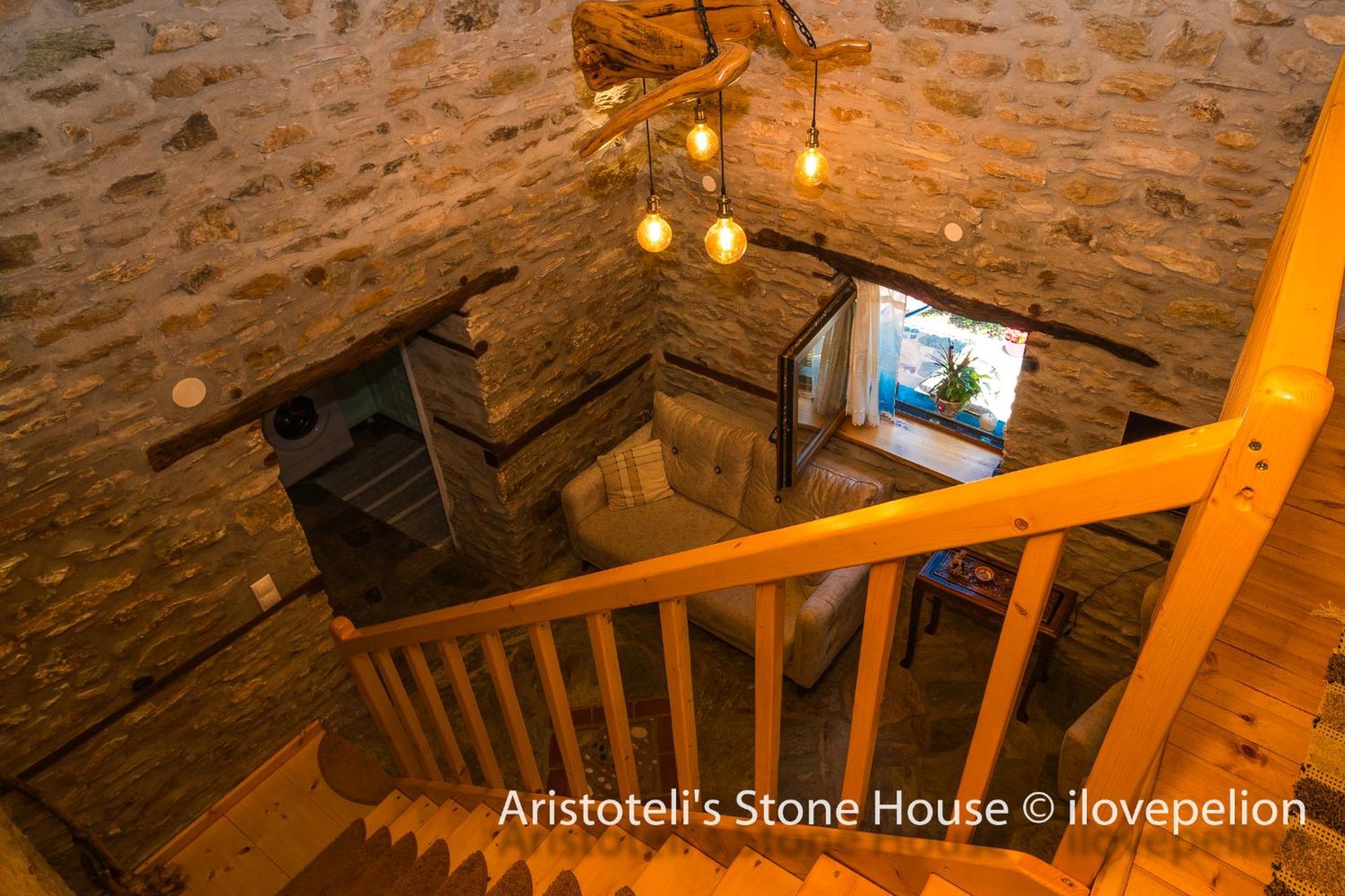 Aristoteli'S Stone House Makrirrákhi Extérieur photo