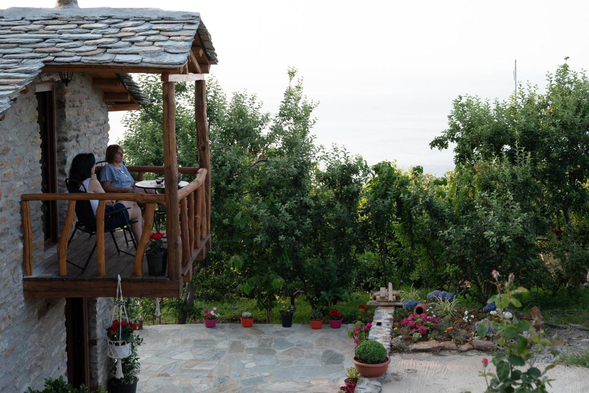 Aristoteli'S Stone House Makrirrákhi Extérieur photo