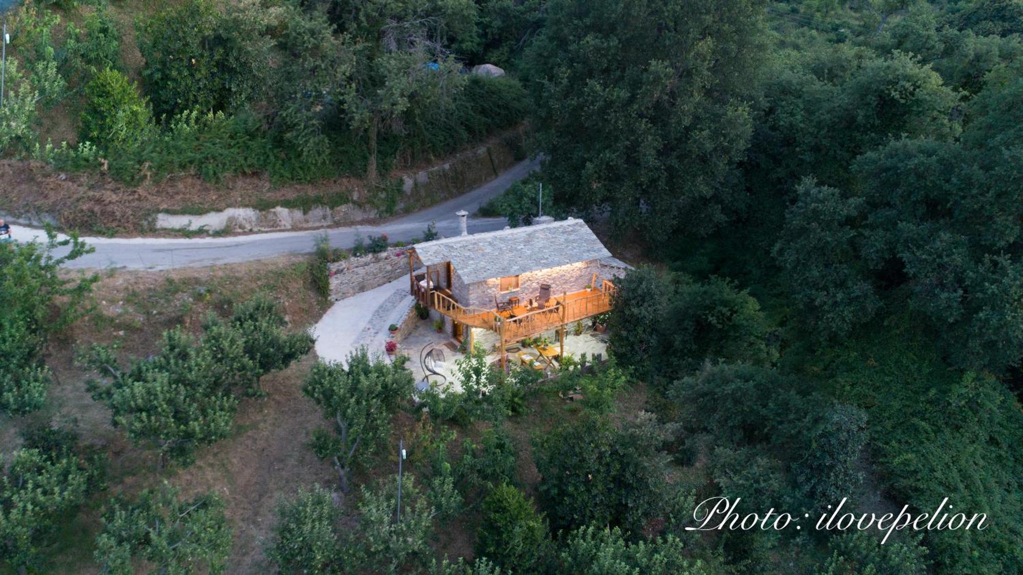 Aristoteli'S Stone House Makrirrákhi Extérieur photo